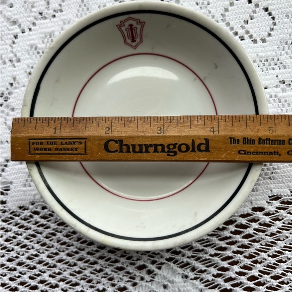 1 Indiana University Vintage Inca Ware Shenango China Ware desert Bowl - Picture 3 of 3